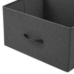 3 Drawer Fabric Nightstand with USB, - Dorm Room Essentials