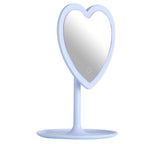 11.26" Tall Light Blue Plastic Frame - Full Length Mirror