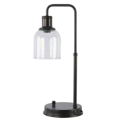 20.5 in Height Bronze Metal Desk Lamp - Modern Table Lamp