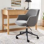 Lillian Office Chair, Gray - Dorm Room Essentials