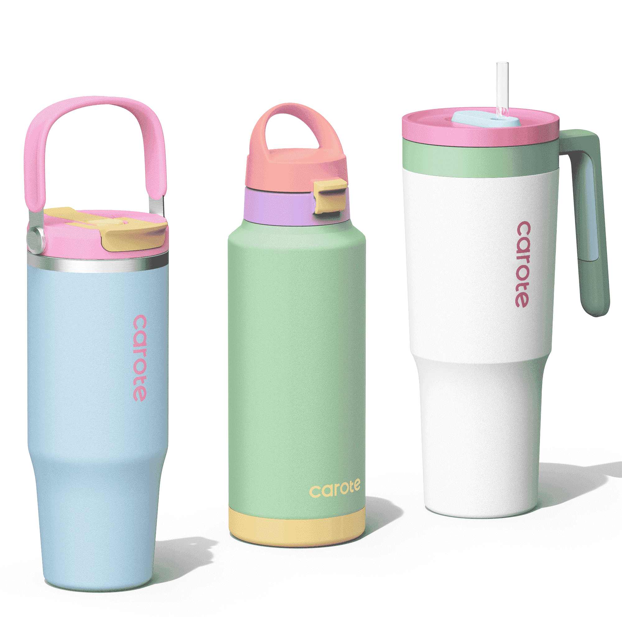 Carote 3pcs Insulated Stainless Steel - Dorm Room Essentials