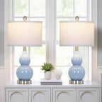 Cinkeda Double Gourd Ceramic Table - Modern Table Lamp
