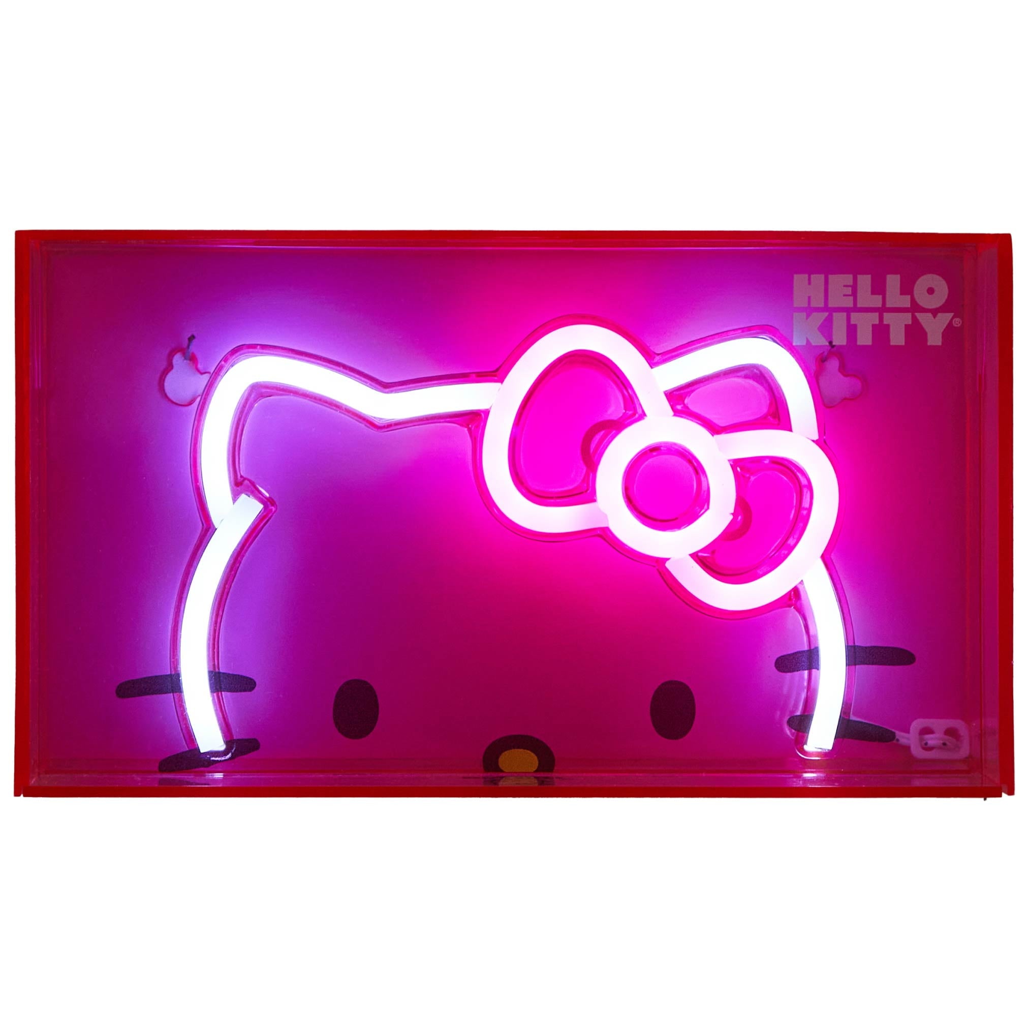 Hello Kitty 9" W x 5" H Acrylic LED - Dorm Room Essentials