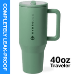 HydroJug Traveler 40 oz Water Bottle, - Dorm Room Essentials