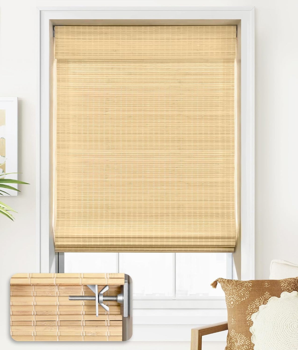 LazBlinds No Tools No Drill Cordless - Dorm Room Essentials
