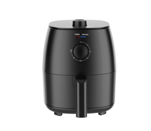2.2 Qt Air Fryer in Arctic Black with - Air Fryer