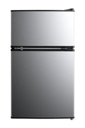 3.2 Cu Ft 2-Door Compact Refrigerator - Dorm Room Essentials