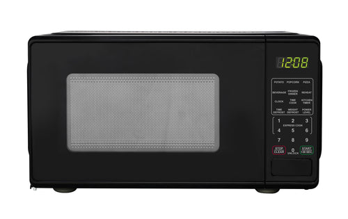 0.7 Cu ft Countertop Microwave Oven, - Dorm Room Essentials