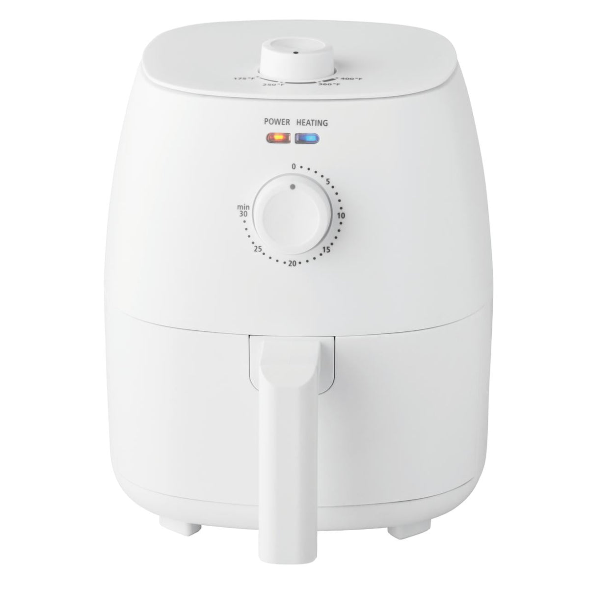 2.2 Qt Air Fryer in Arctic Black with - Air Fryer