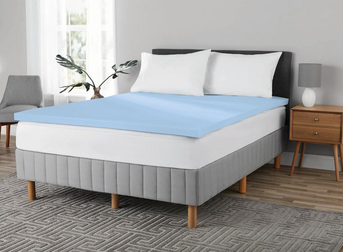 2" Memory Foam Mattress Topper - Cooling Mattress Topper