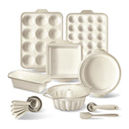 COOK WITH COLOR 17-Pc Silicone Baking - Kitchen Essentials