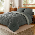 Sonoro Kate Queen Comforter Set Sage - Waterproof Mattress Protector
