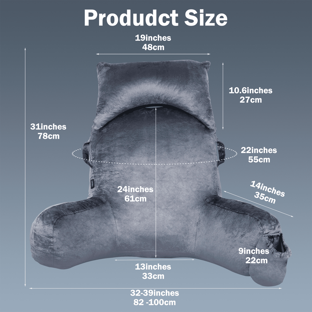 Reading Pillow, Extra Large 31" - Reading Pillow