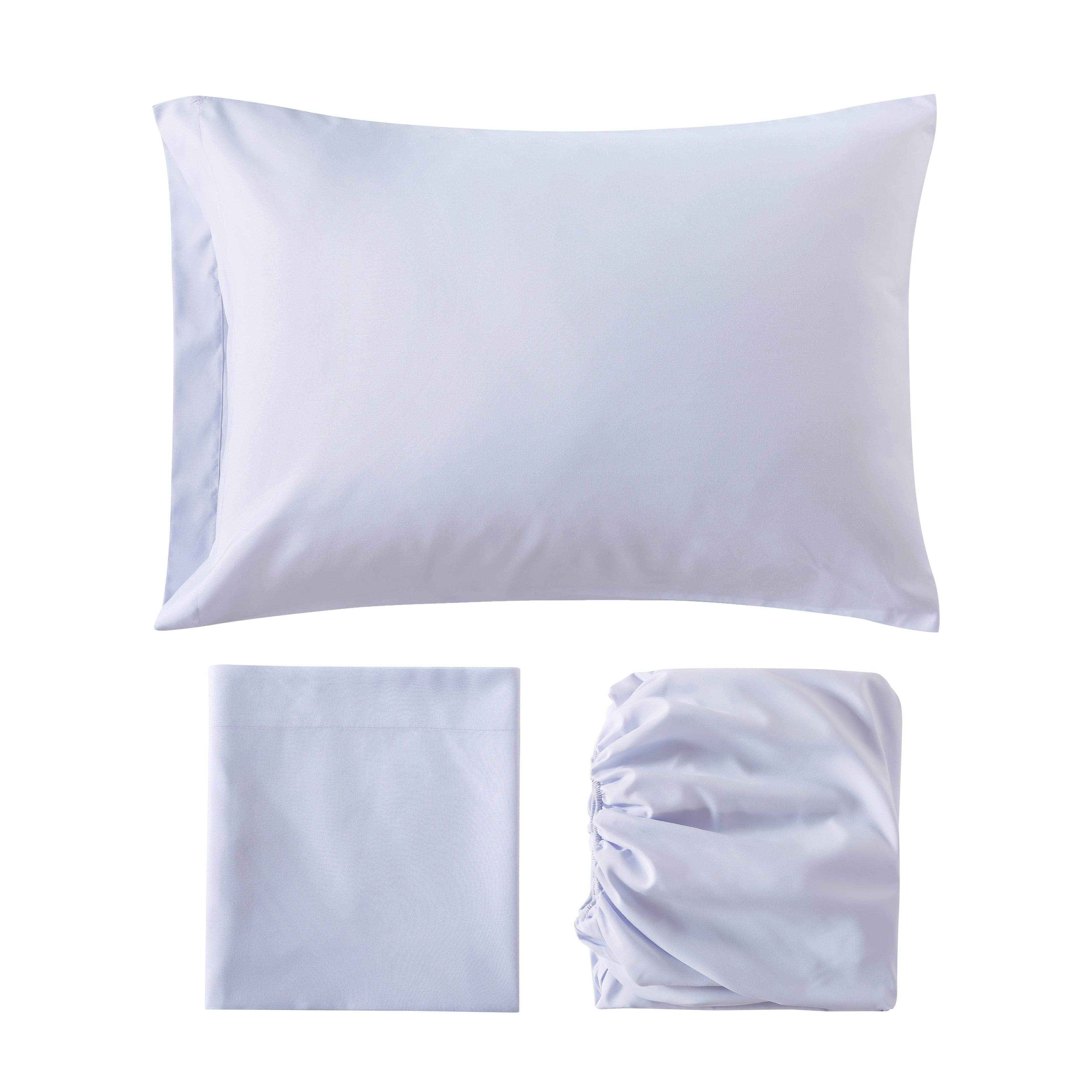 2-Pack Microfiber Sheet Set, One Print, - Soft Bed Sheet Set