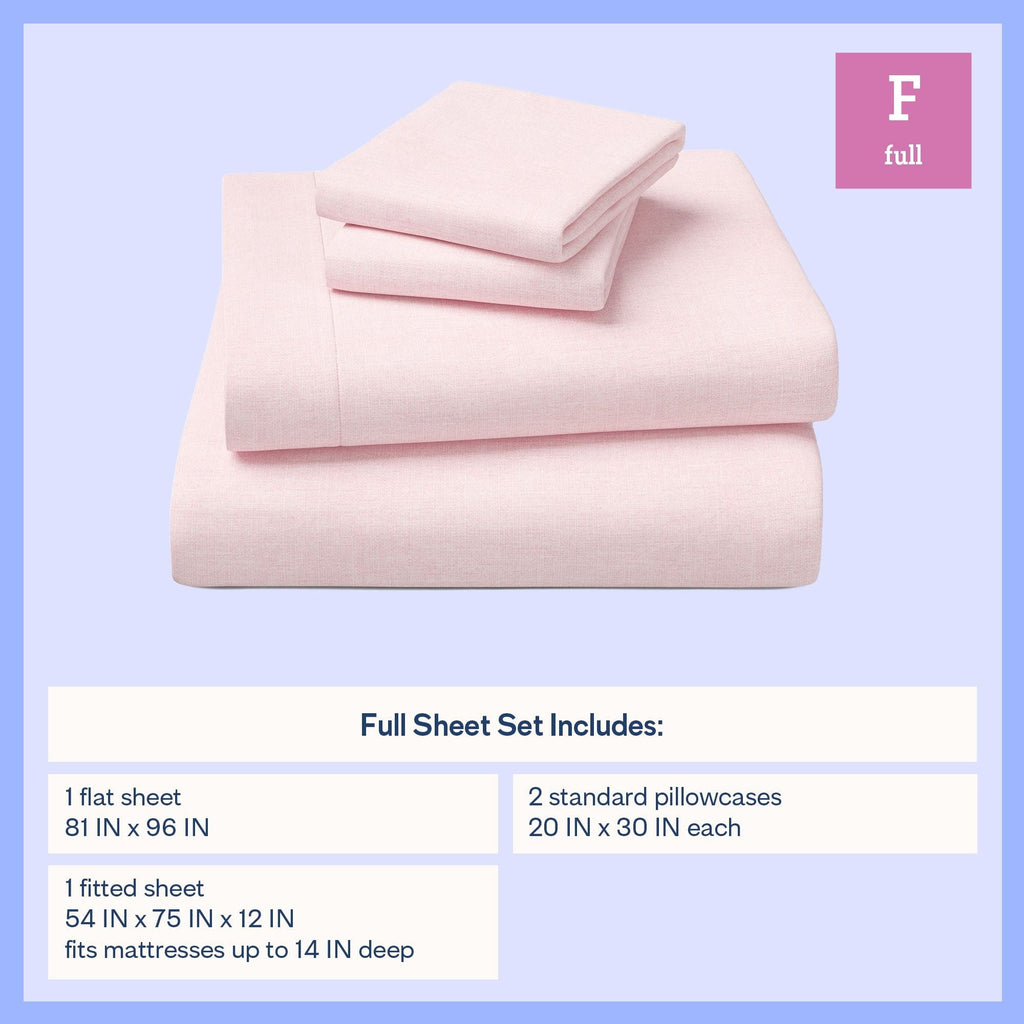 Kids 100% Cotton Percale Bed Sheet Set - Soft Bed Sheet Set