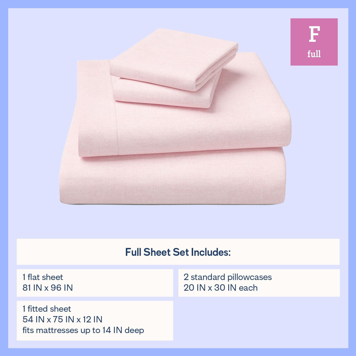 Kids 100% Cotton Percale Bed Sheet Set - Soft Bed Sheet Set