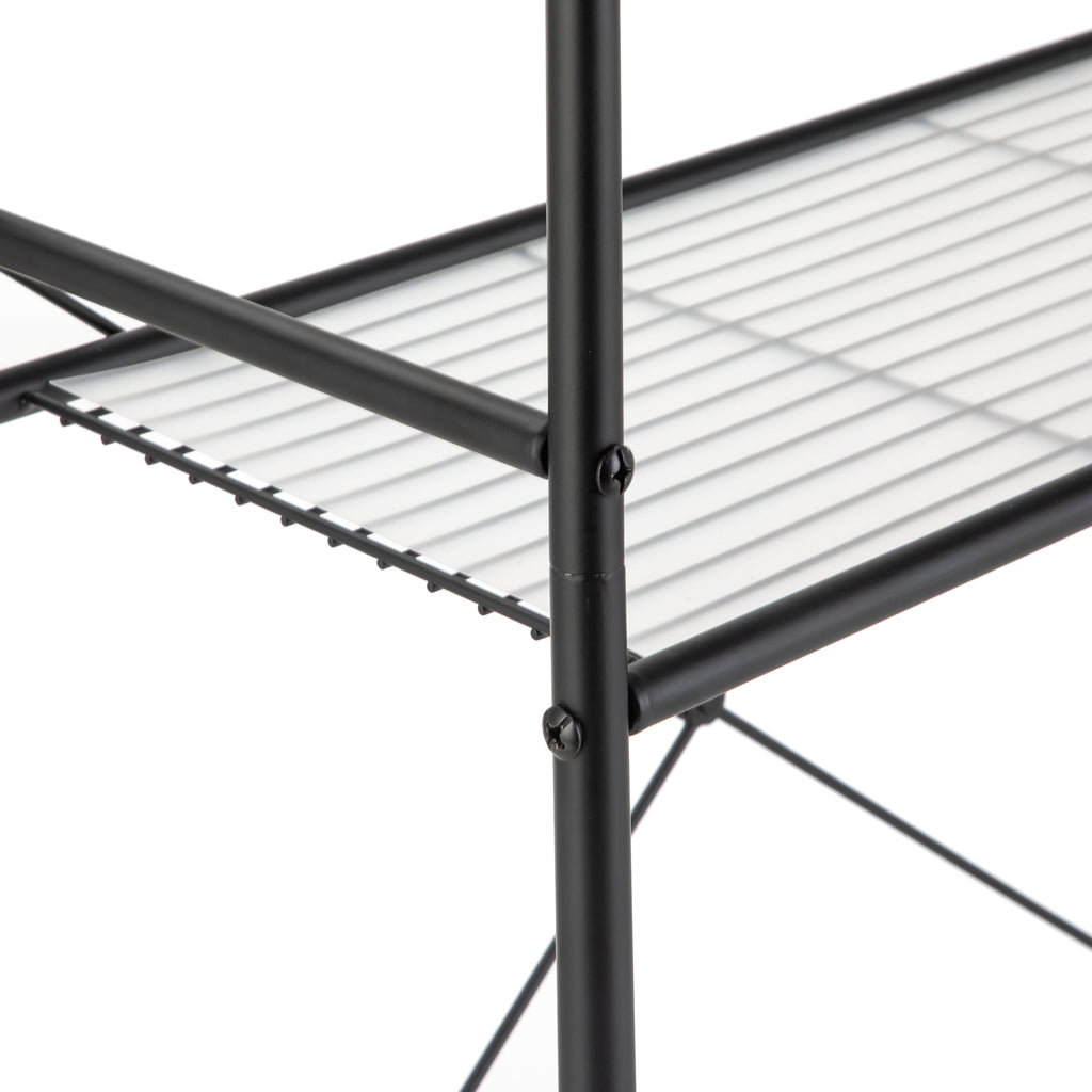 Over-the-Toilet Steel Storage Unit with - Bookcase Shelf