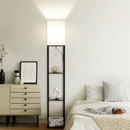 SUNMORY 63'' Floor Lamps with Shelves, - Modern Table Lamp