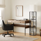 SUNMORY 63'' Floor Lamps with Shelves, - Modern Table Lamp