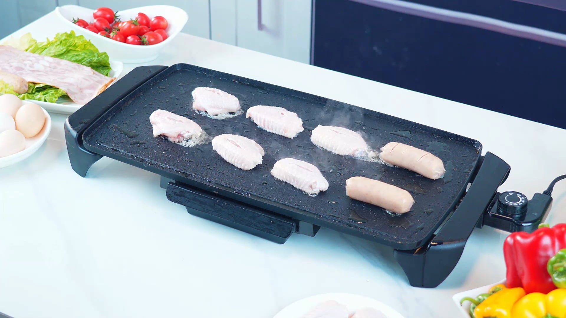 20 inch Electric Griddle - Non-Stick, - Dorm Room Essentials