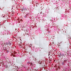 Betsey Johnson Floral Vineyard Pink - Microfiber Quilt Set