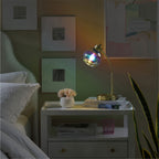 Iridescent Orb Lamp, Gold - Modern Table Lamp
