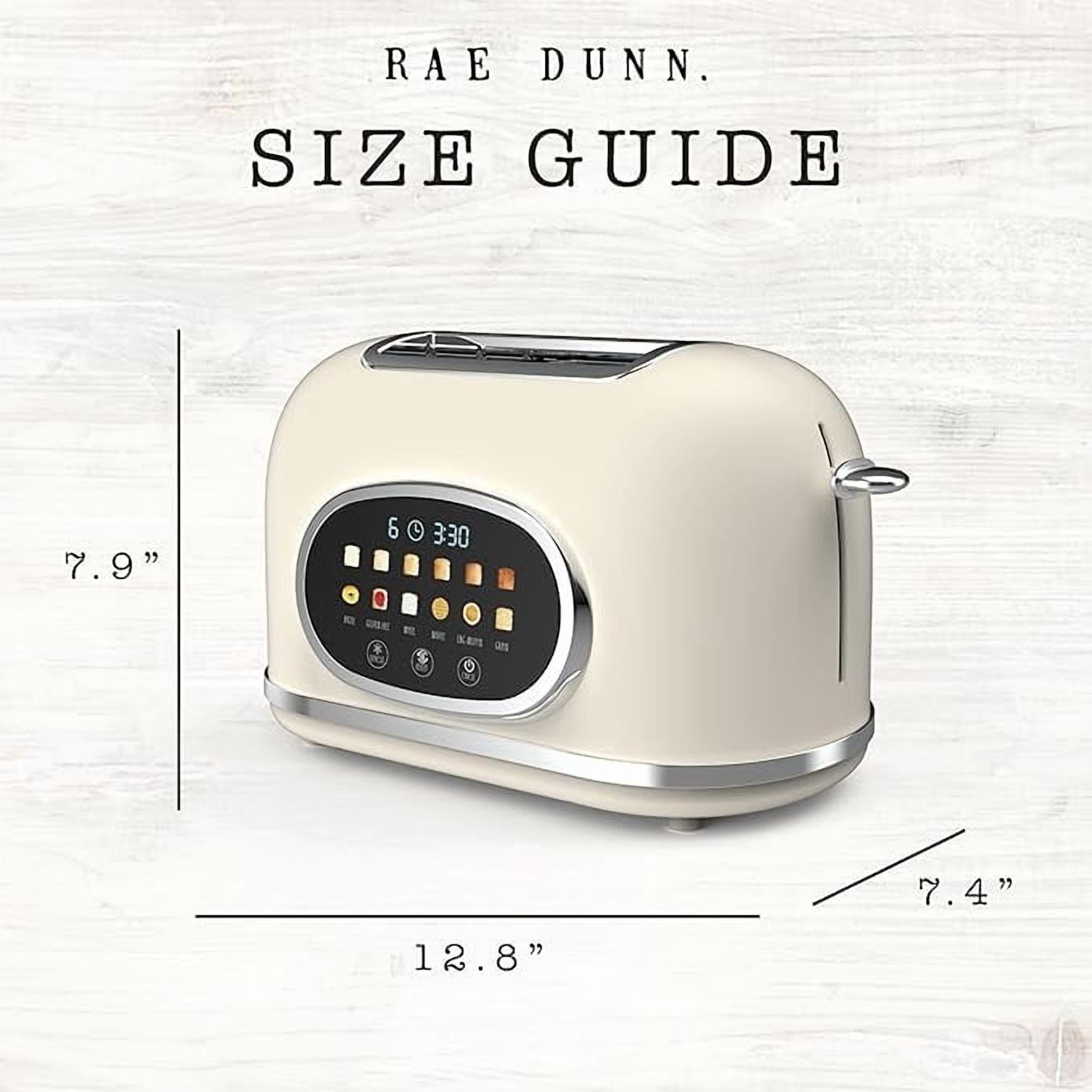Rae Dunn Toaster, Digital Retro - Dorm Room Essentials
