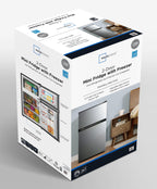 3.2 Cu Ft 2-Door Compact Refrigerator - Dorm Room Essentials