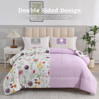 1 Piece Queen Comforter Floral - Comforter Set