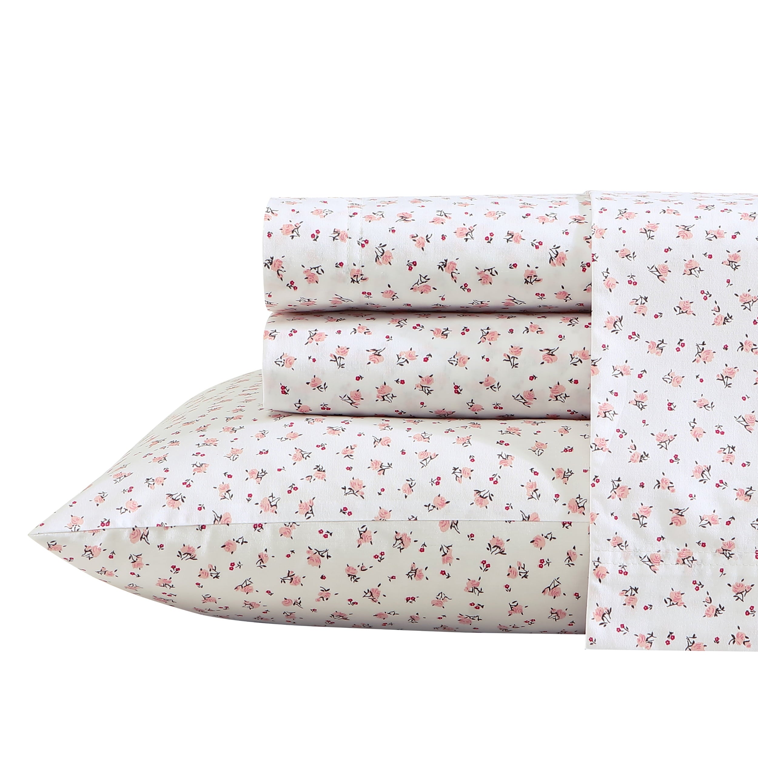 Betsey Johnson Baby Buds Pink Cotton - Soft Bed Sheet Set