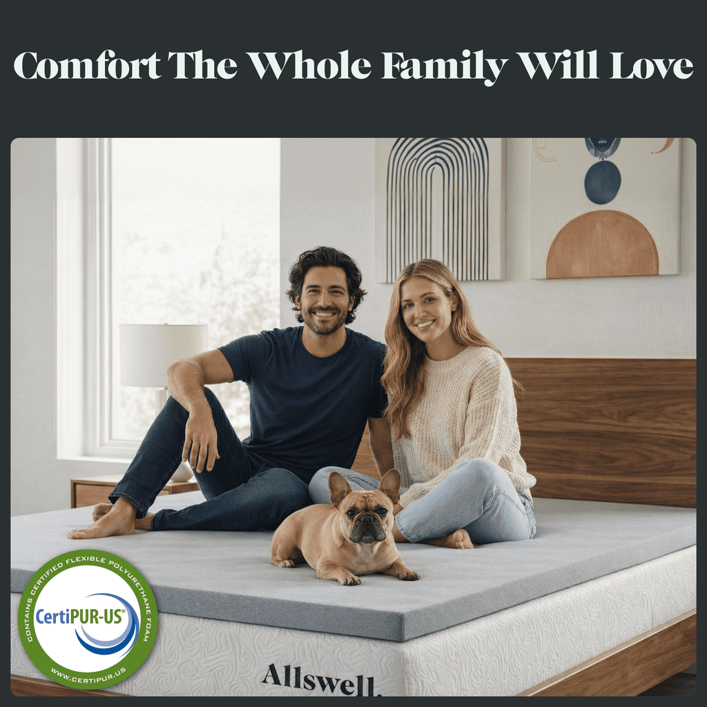 2" GlacierRest® with Graphite Memory - Cooling Mattress Topper