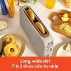 bella 2-Slice Slim Toaster with Extra - Dorm Room Essentials