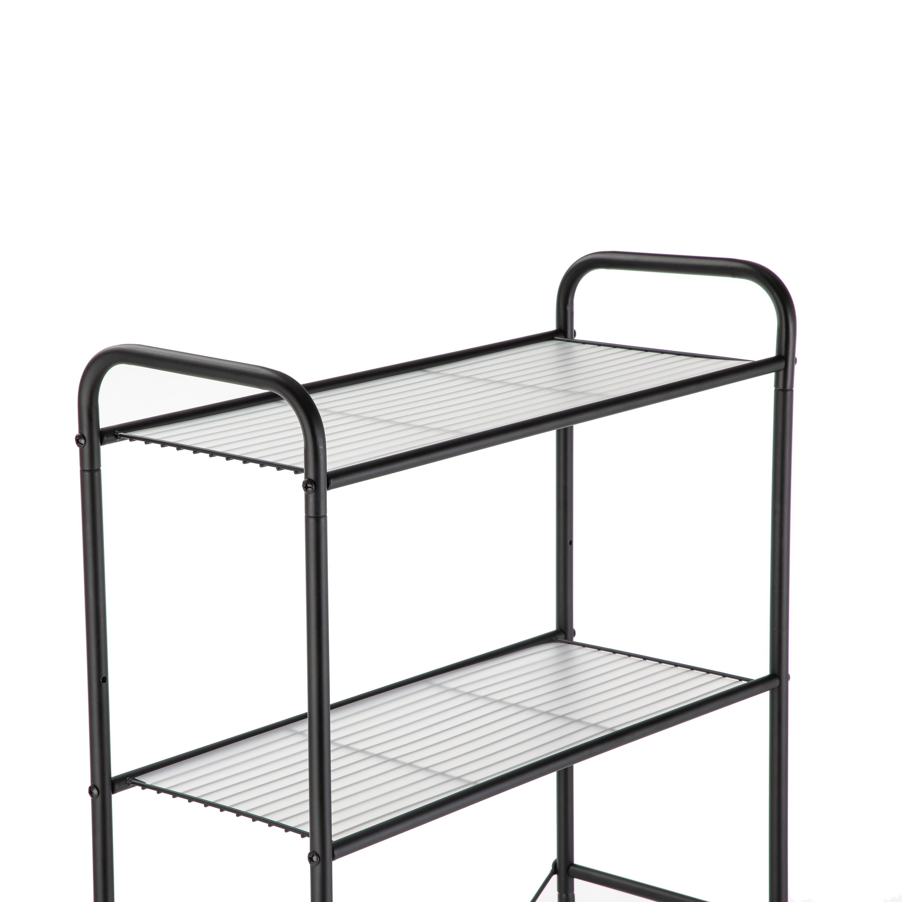 Over-the-Toilet Steel Storage Unit with - Bookcase Shelf