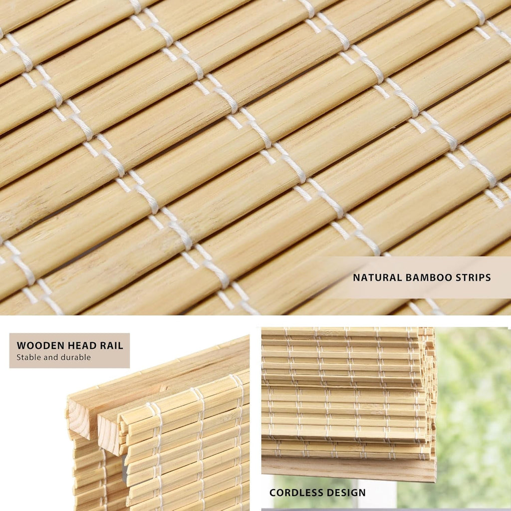 LazBlinds No Tools No Drill Cordless - Dorm Room Essentials