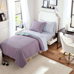 2-Piece Pinsonic Quilt Set, Flora, - Microfiber Quilt Set