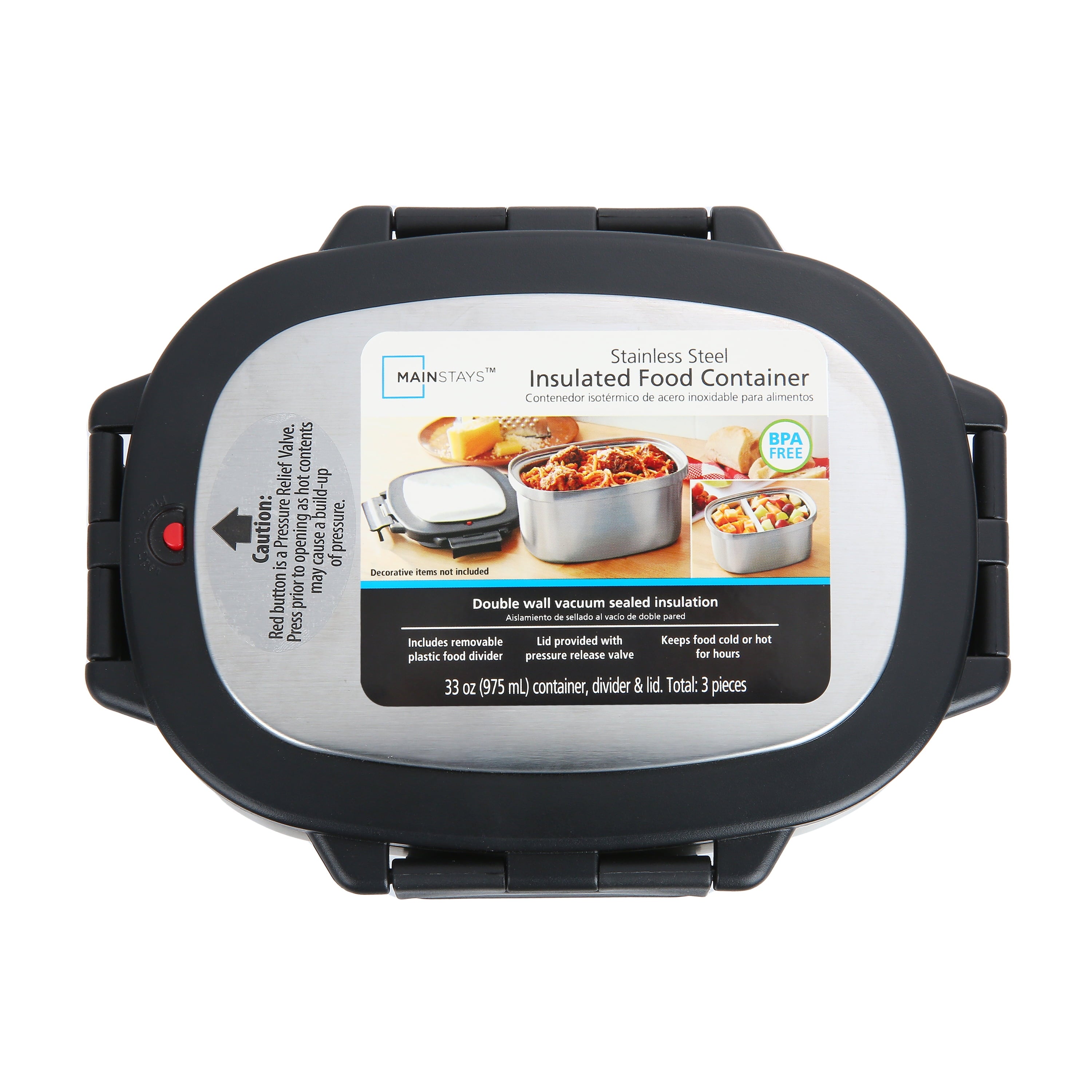 33 oz Insulated Stainless Steel Lunch - Dorm Room Essentials