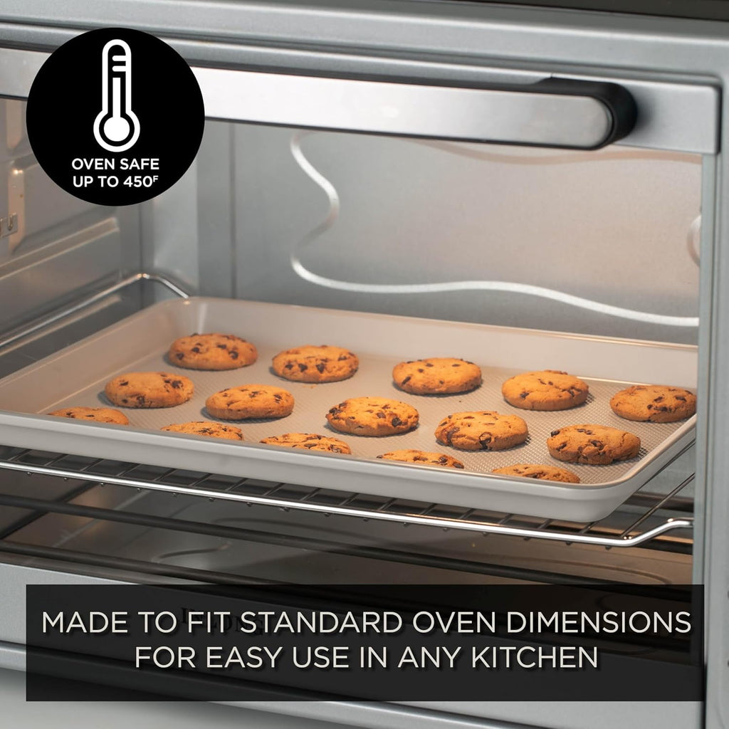 Heavy Duty Baking Pans Bakeware Set - Kitchen Essentials