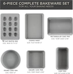 Heavy Duty Baking Pans Bakeware Set - Kitchen Essentials
