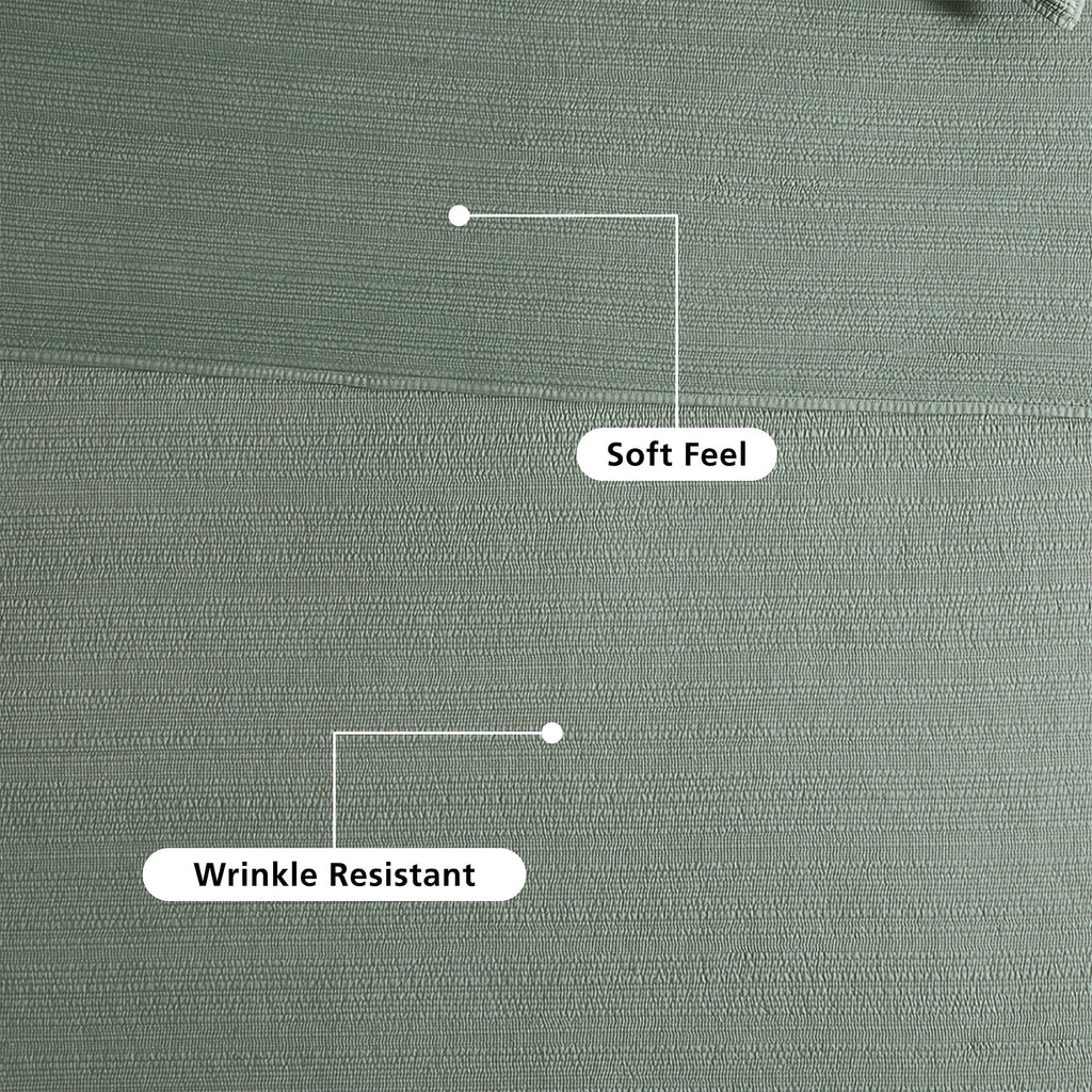 Garment Washed Stripe Quilt - Microfiber Quilt Set