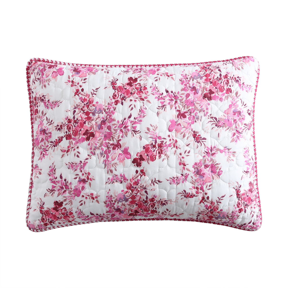 Betsey Johnson Floral Vineyard Pink - Microfiber Quilt Set