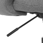 Lillian Office Chair, Gray - Dorm Room Essentials