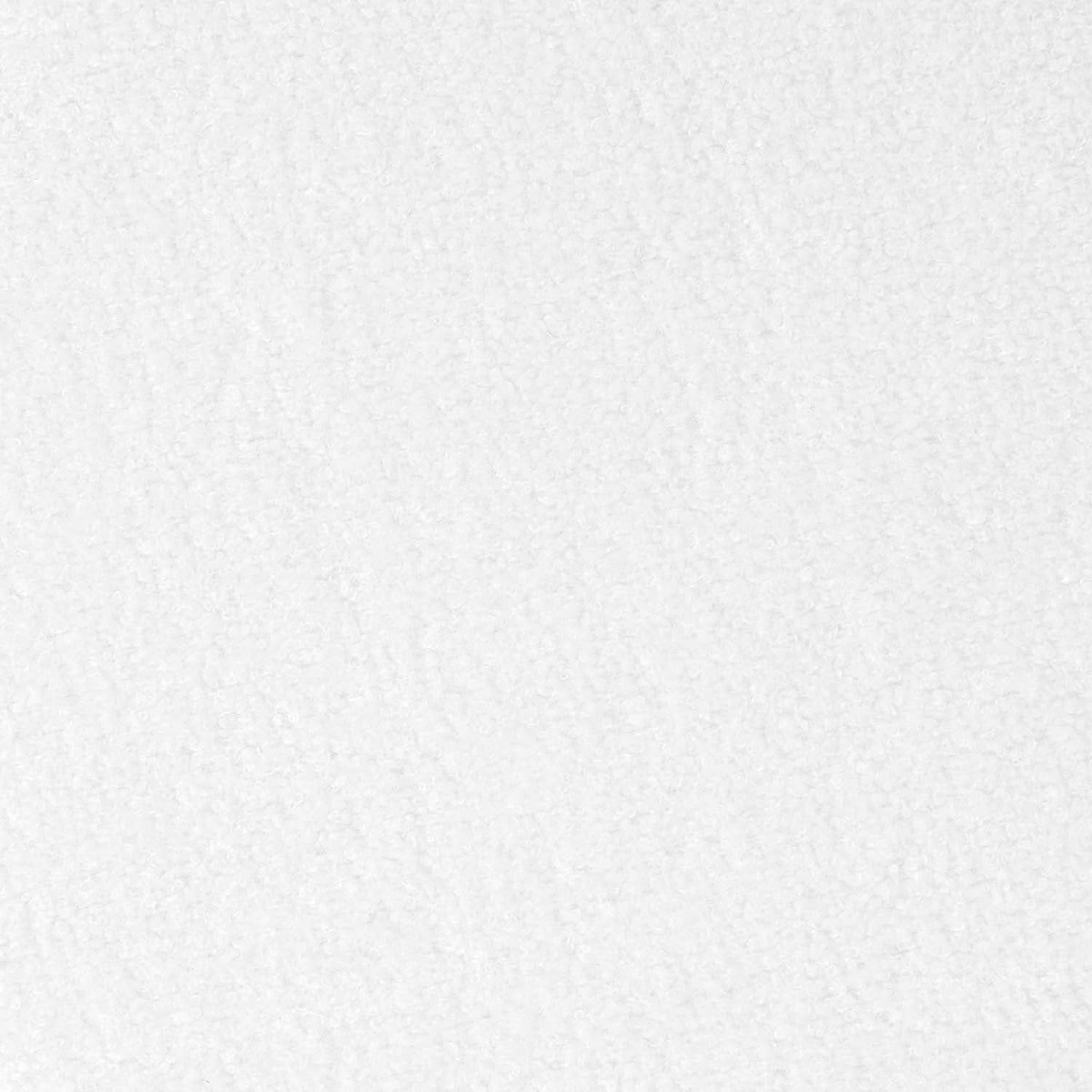 Modern Dowel Ottoman, Cream Boucle - Dorm Room Essentials