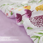 1 Piece Queen Comforter Floral - Comforter Set