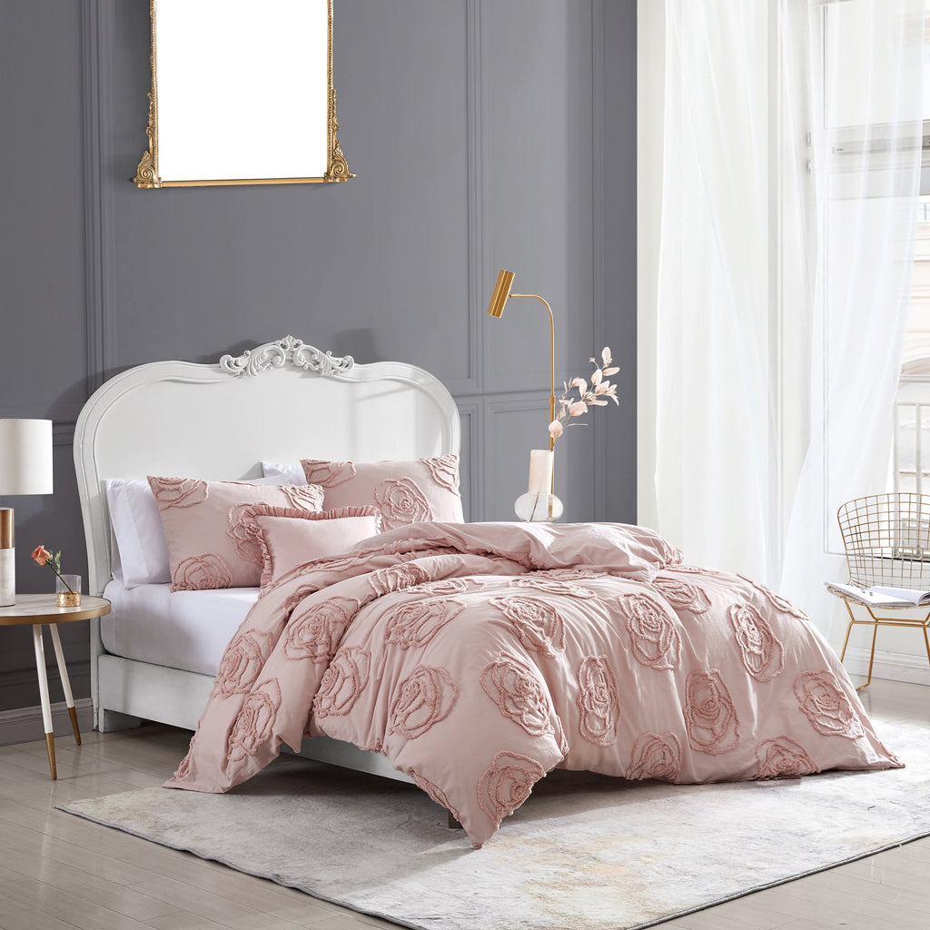 Betsey Johnson Rambling Rose Pink Twin - Dorm Room Essentials