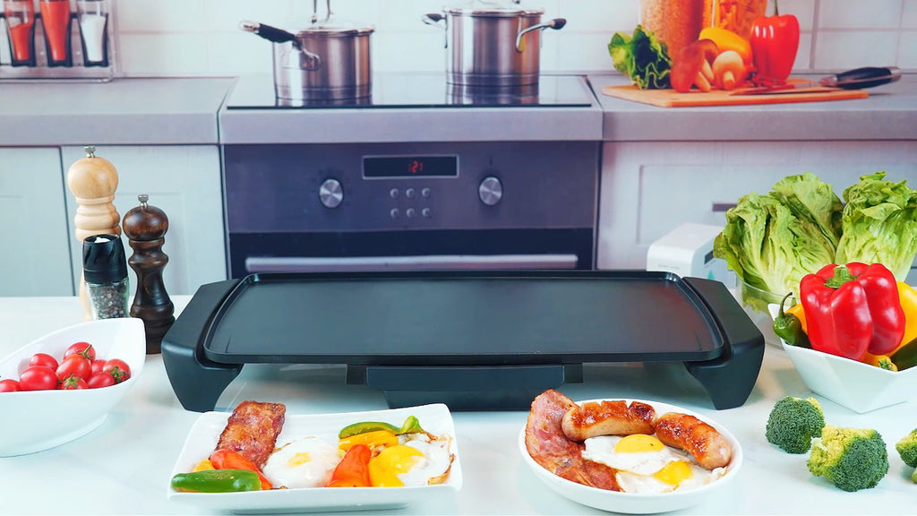 20 inch Electric Griddle - Non-Stick, - Dorm Room Essentials